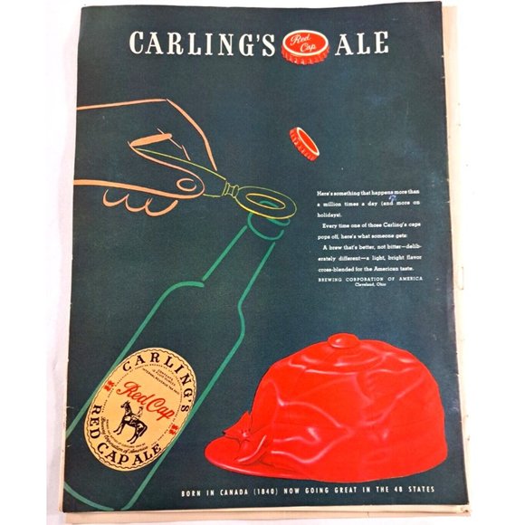 Vintage Beer Cigarette Print Ads Lot Of 4 Pabst Lucky Strikes Blatz Mancave Art - Picture 5 of 5